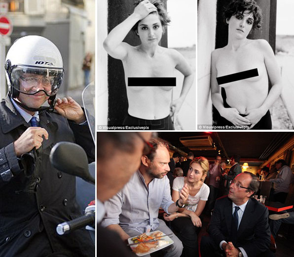 Presiden Prancis Selingkuh dengan Aktris Julie Gayet